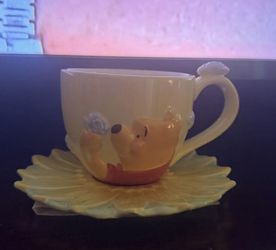 Winnie The Pooh And Friends, Cups, And Saucers