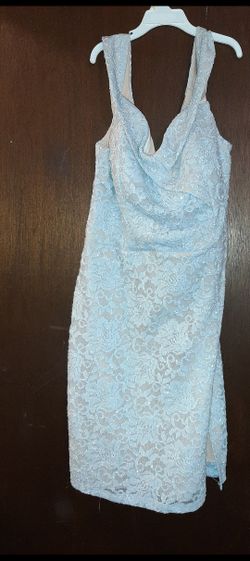 Powder Blue Cocktail Dress