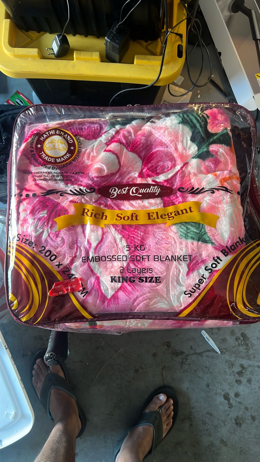 King Size Plush Blanket