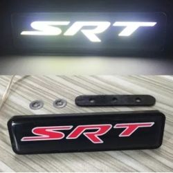 SRT Illuminated Lighted Grill Badge. Lights Up Red Not White. Others Seen Sold Separately SHIPPING AVAILABLE 