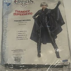 Thunder Superhero Costume, Size L