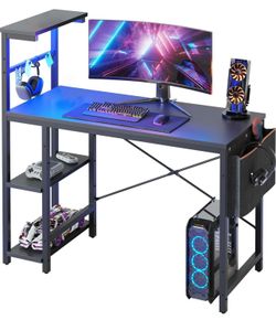 Black Computer Desk