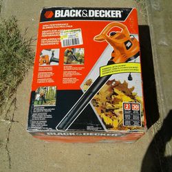 BLACK+DECKER 3-in-1 Leaf Blower, Leaf Vacuum and Mulcher, Up to 230 MPH, 12 Amp, Corded Electric (BV3600) 