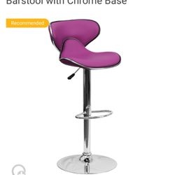 Purple Bar Stools