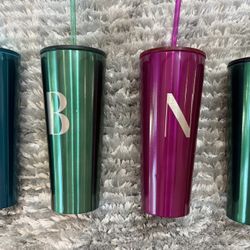 STAINLESS STEEL TUMBLER new all 4 for $20 pick  up at Timber Dr garner