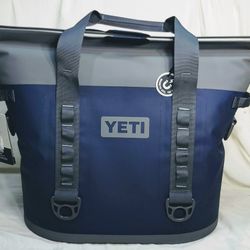 YETI Hopper M30 Series Portable Soft Coolers  Navy Blue