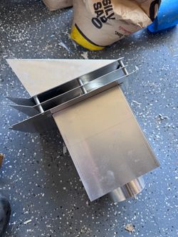Stainless Steel Wall Vent Cap with Damper