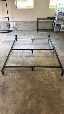 Bed frame adjustable queen full twin