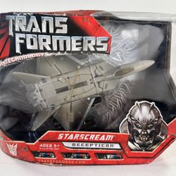 TRANSFORMERS MOVIE 2007 VOYAGER STARSCREAM NEW!!