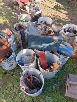 Buckets Of Tools. 
