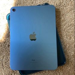 Blue iPad For Sale Only Used Twice