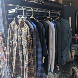 MENS WINTER SHIRTS LONG SLEEVE  XLG