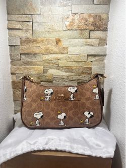 Coach snoopy purse
