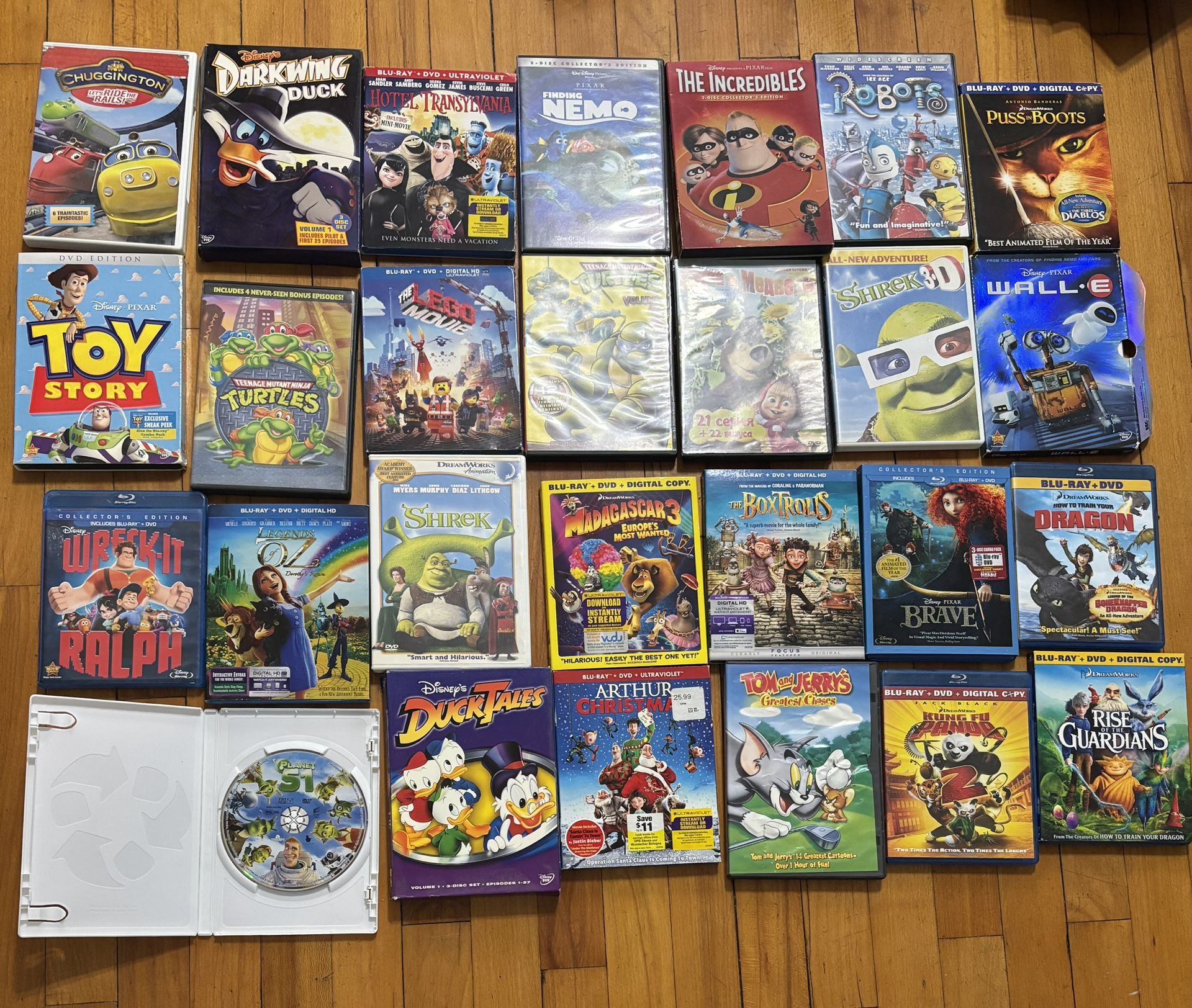 Blue rays And DVDS