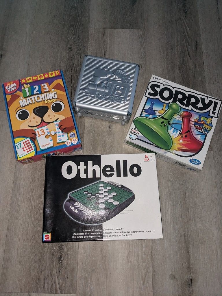 Free Board Games. Must Take All And Must Pick Up Asap