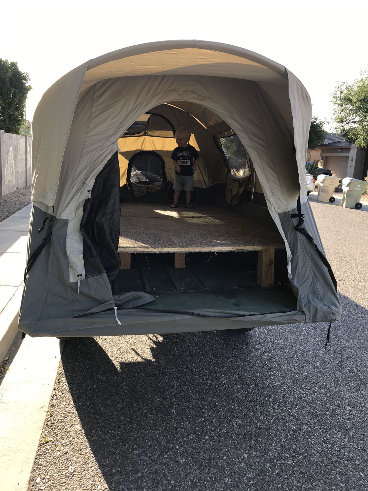 Kodiak canvas 8’ truck bed tent