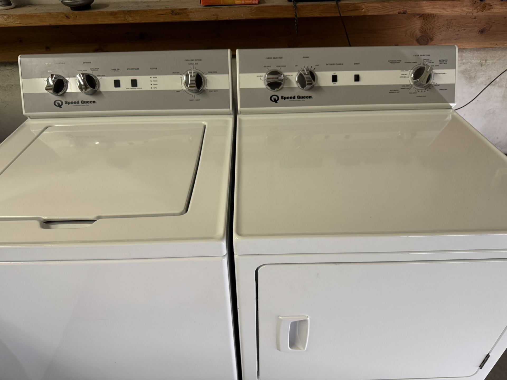 Speed Queen Washer&Dryer