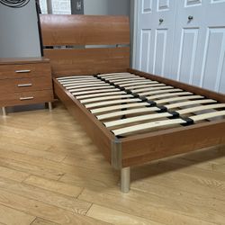 Dania Twin Bed Set, Dresser