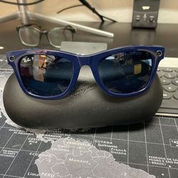 RayBan Stories Wayfarer Polarized Glasses