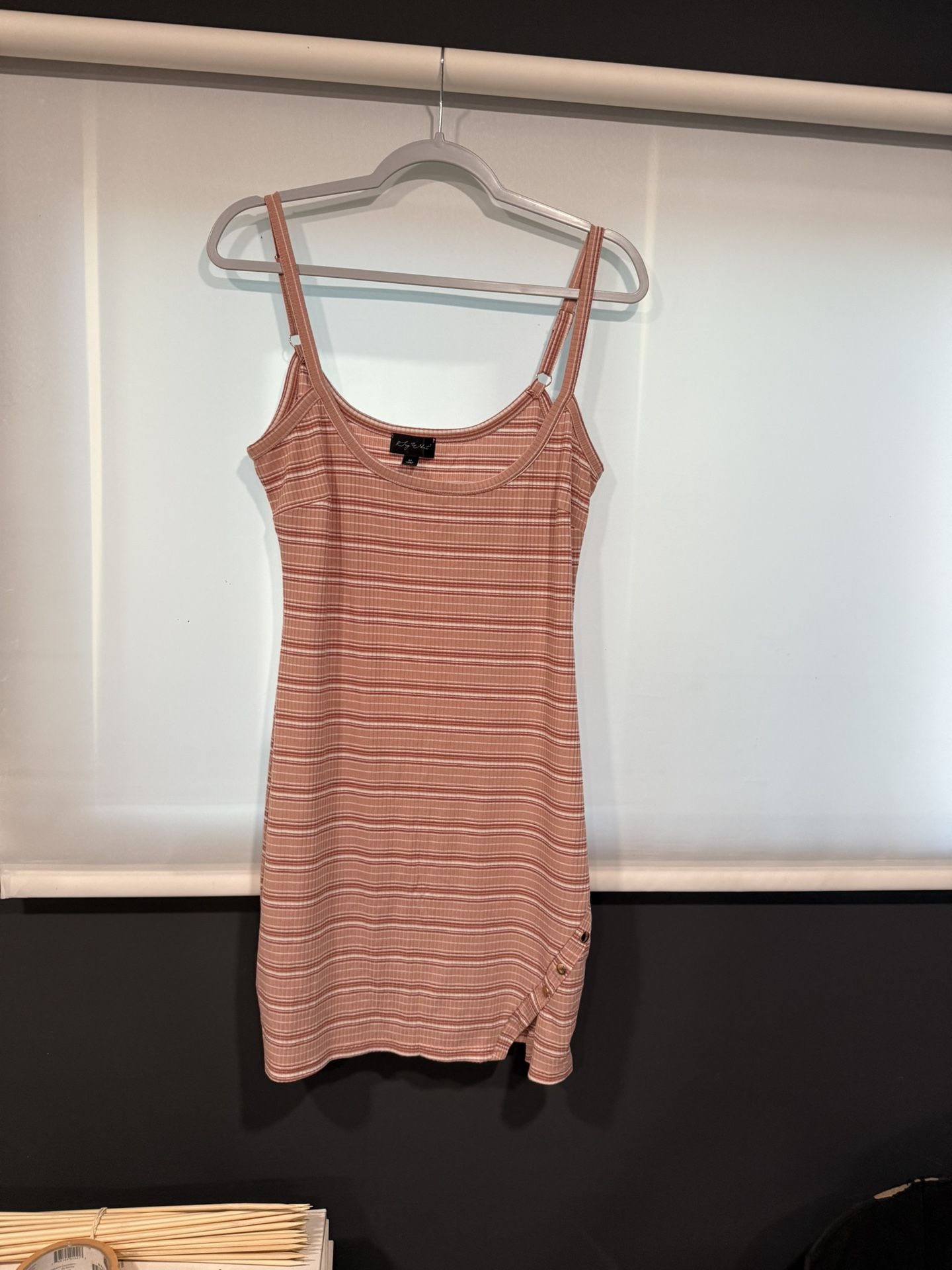 Say What: Pink Striped Dress 