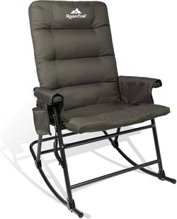 RoamTrail Folding Padded Rocking Camp Chair