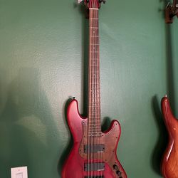 5 String Bass - Custom Boutique By Garz Guitars California 