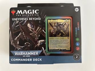 Magic: The Gathering Warhammer 40K Tyranid Swarm Commander Deck – Complete – MTG - Price Listed - OBO