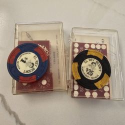 Vintage Cherry Red Casino Dice