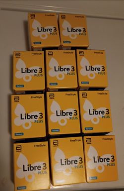 11 unopened boxes Freestyle Libre 3 sensors