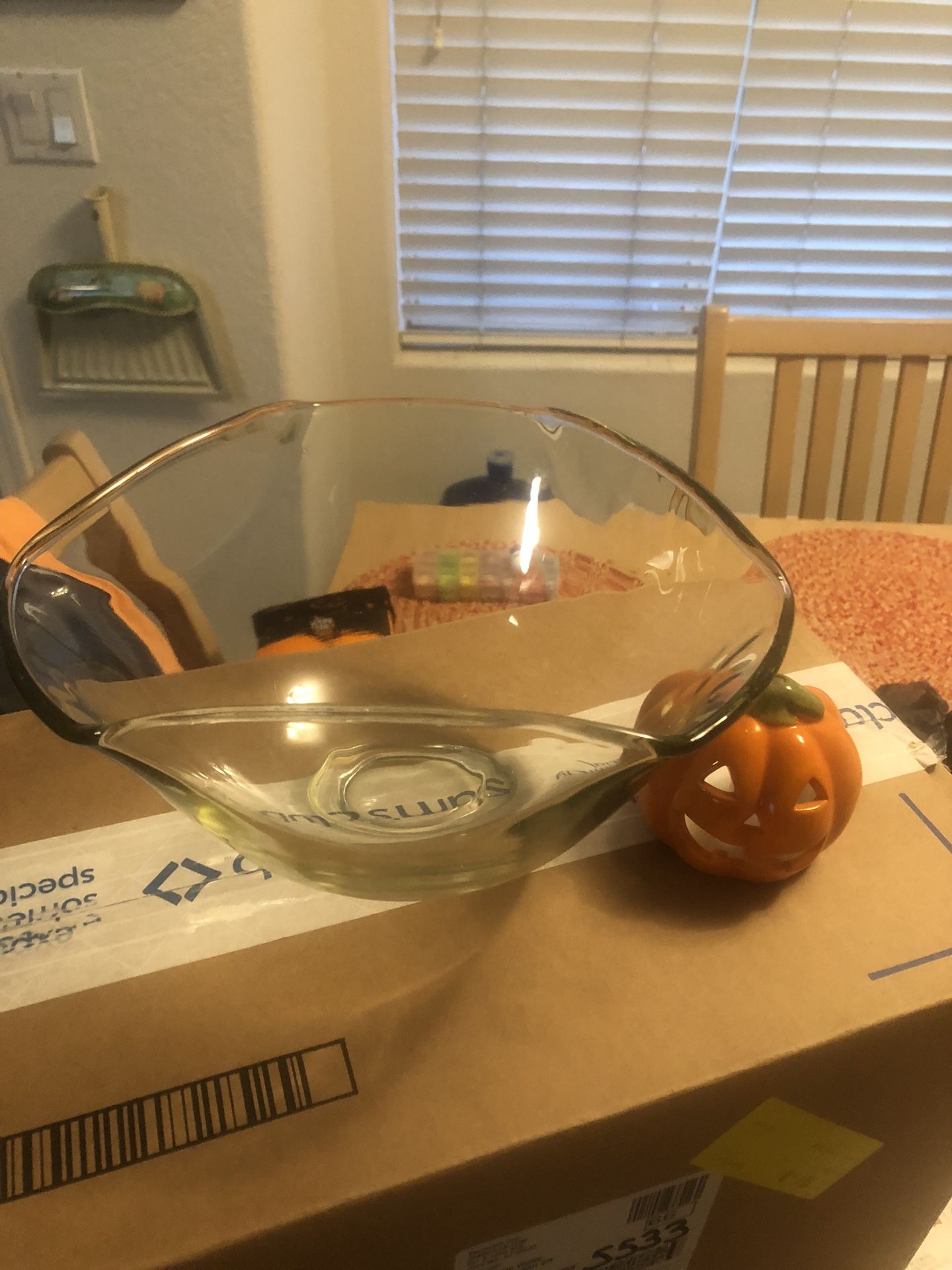 Cool large salad bowl perfect for Thanksgiving!