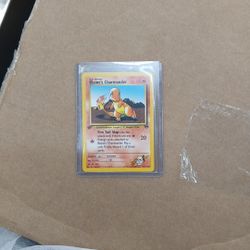 Blaines Charmander 1st Edition NM