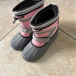 Girls Size 2 Snow Boots