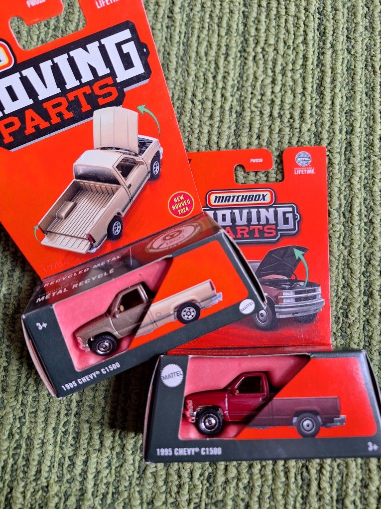 2024 Matchbox 1995 Chevy C1500 Moving Parts