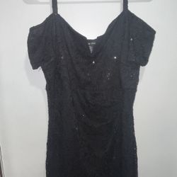 Black Formal Sequence Dress