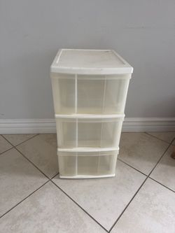 3-Drawer Plastic Storage Tower $10