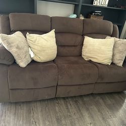 Brown Recliners 