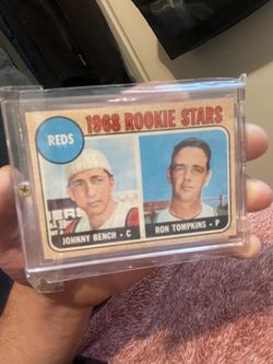 1968 JOHNNY BENCH  MLB ROOKIE BASEBALL CARD MINT CONDITION