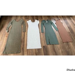 Large, fashion nova & shein dress bundle