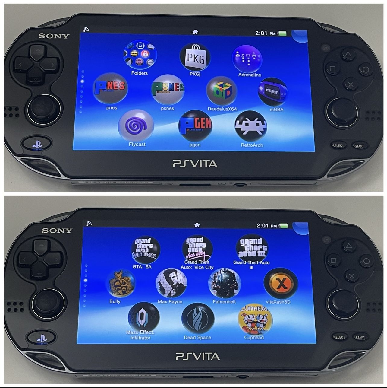 Sony Ps Vita - OLed Cfw 3.65 / Mod 256gb W/ Games