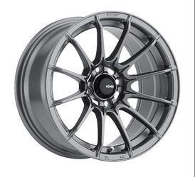 Konig Dial-In Matte Gray Wheels 15x7 with tires