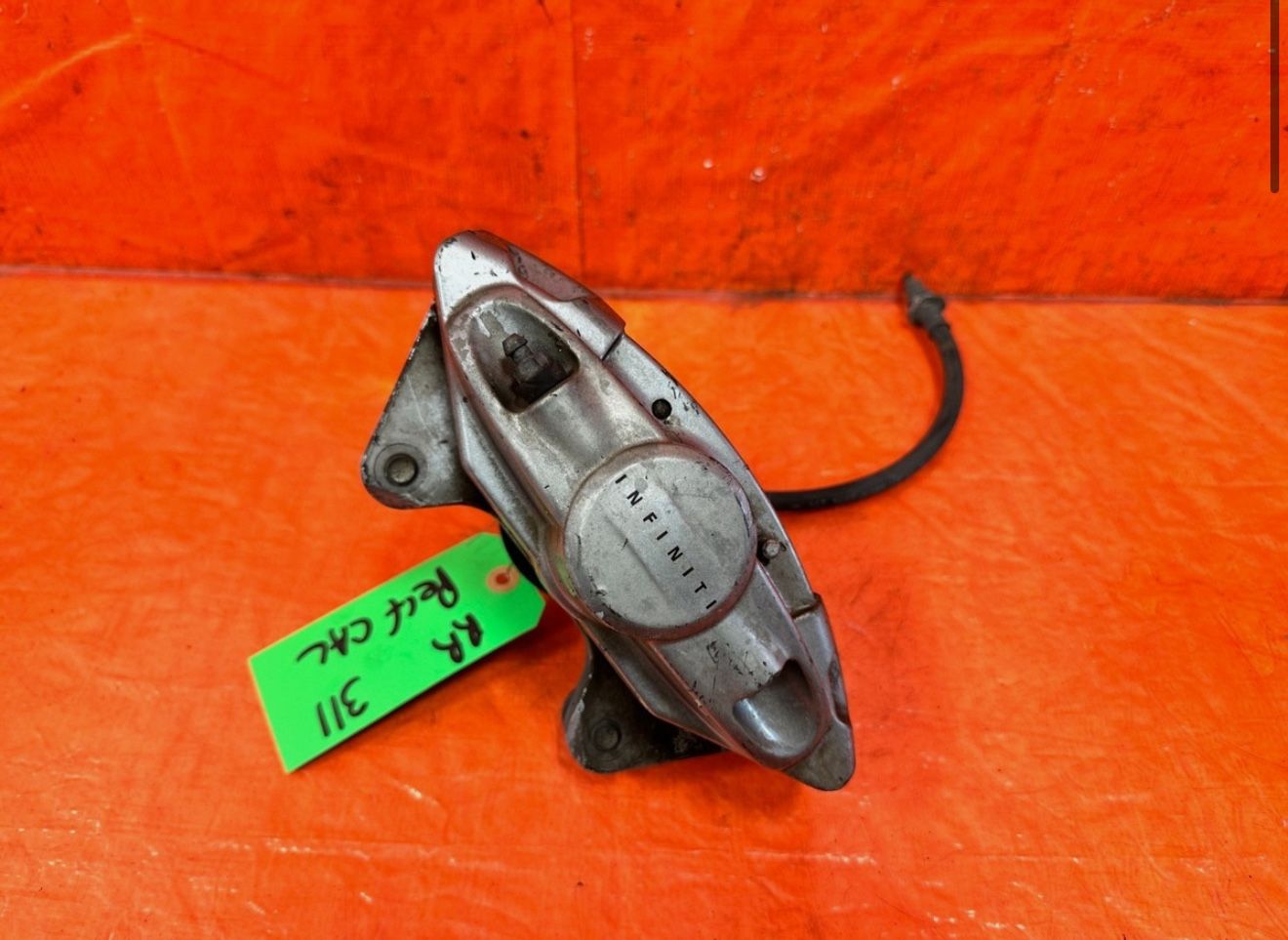 08-15 G37 Q60 14-23 Q50 SPORT - AKEBONO - PASSENGER RIGHT REAR CALIPER OEM 311