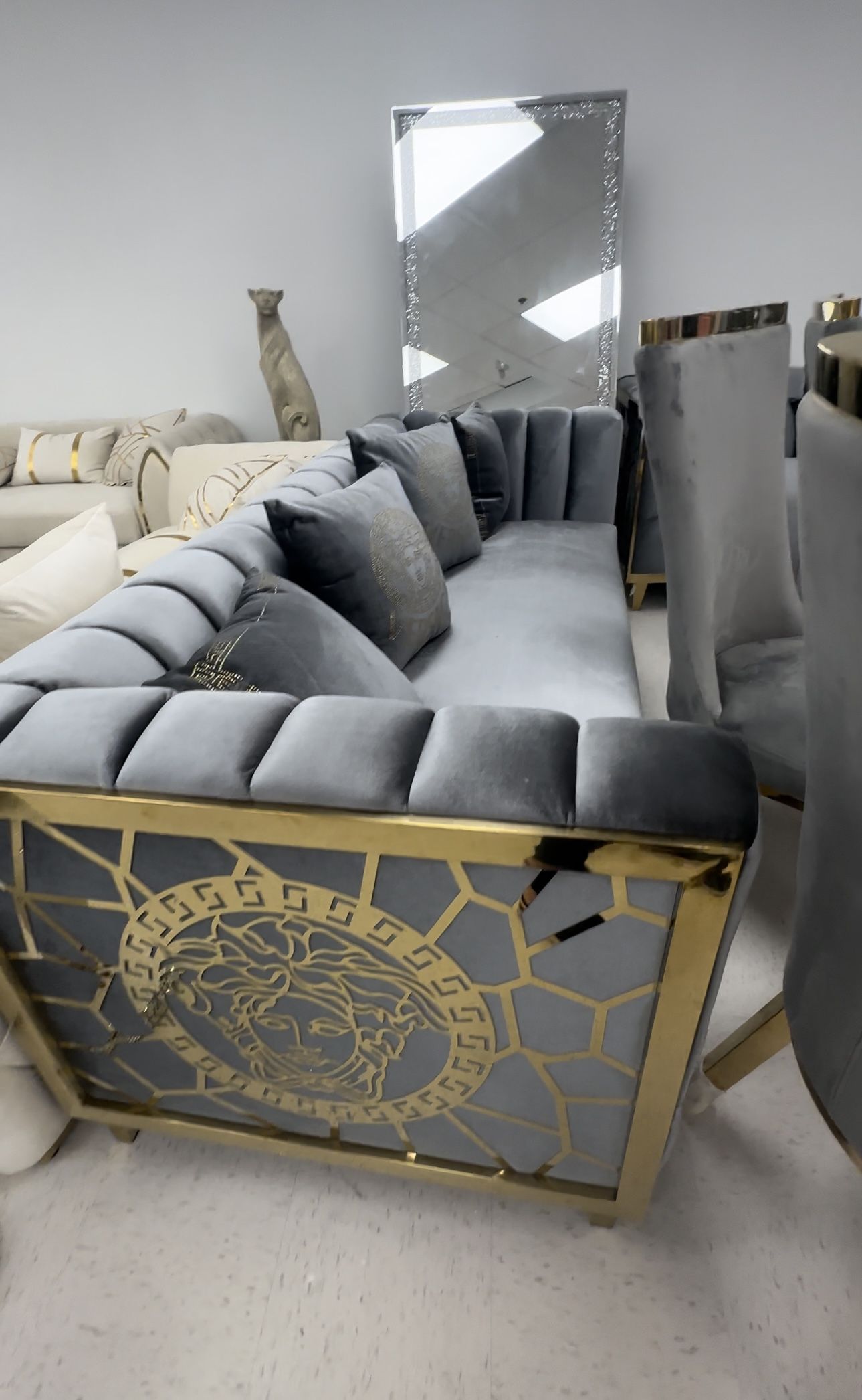 Versace Sofa And Loveseat