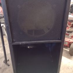 Speaker- Sound Reinforcement Base Bins