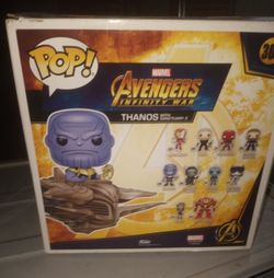 Funko Pop Thanos with Sanctuary 2 Marvel