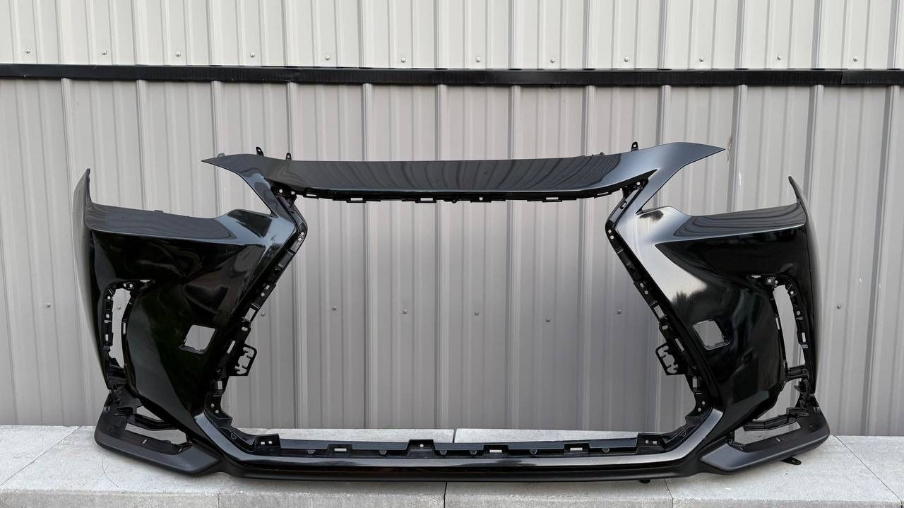 LEXUS NX BLACK 2022 2023 2024 2025 FRONT BUMPER + LOWER SPOILER ORIGINAL