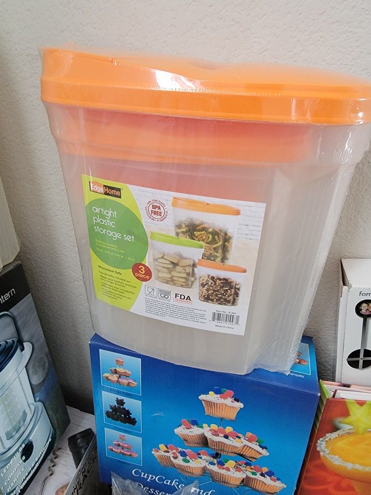 New Household Items Storage Containers Lanterns Coffee Maker Jewelry Cleaner Salad Spinner