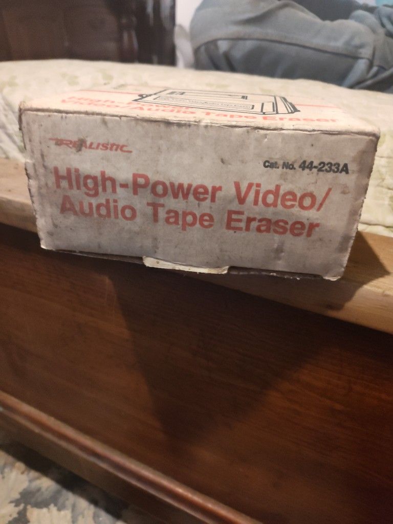 High Power Video Audio Tape Eraser