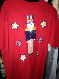 Shirt Patriotic / men or women L/XL New