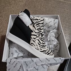 Zebra Print Boots