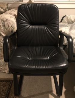 Office Leather Chairs. Great Condition!